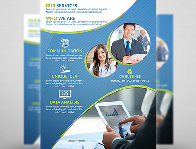 Corporate Flyer Template print ready