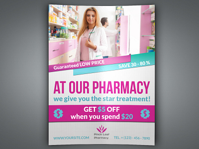 Pharmacy Flyer Template pharmacy flyer design