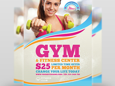 Fitness – Gym Flyer Template
