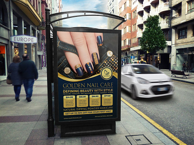 Nail Salon Poster Template Vol.2