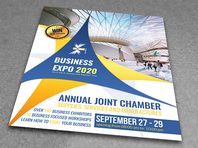 Business Expo Flyer Template business corporate expo fair festival show trading