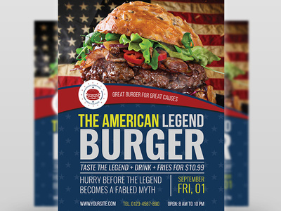 Burger Restaurant Flyer Template ad american burger bbq bbq flyer black burger burger flyer catering catering flyer classic burger coffee coffee flyer coffee shop designer fast food flyer flyer template food food brochure food flyer