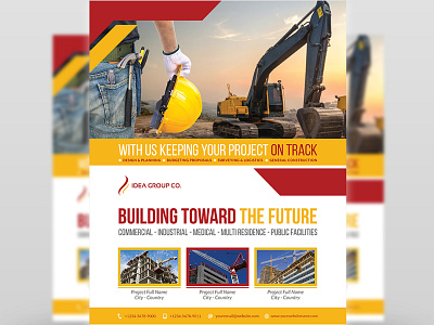 Construction Flyer Template