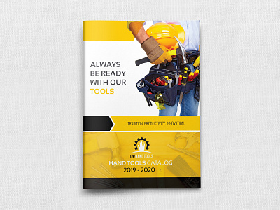 Hand Tools Products Catalog Brochure Template