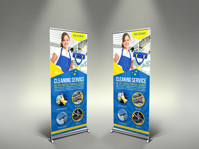 Cleaning Services Signage Template cleaning services commercial cleaning dirty work domestic cleaning home home cleaning house cleaner housekeeping maid cleaning promo promotion roll up roll up rollup service sparkling clean