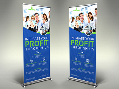 Corporate Signage Banner Roll Up Template business business flyer code commercial company consultation corporate corporate flyer counsel creative flyer leaflet letter modern multipurpose presentation product product sheet professional service