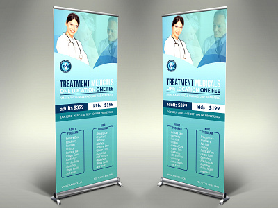 Medical Care Signage Template