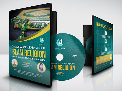 Islamic DVD Cover and Label Template