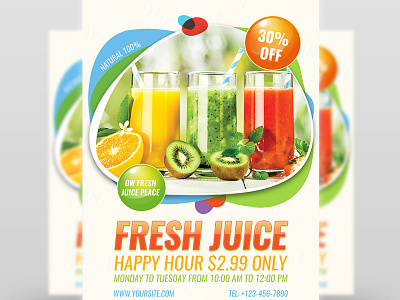 Fresh Juice Flyer Template apple bar beach beer bottle bottles carrot celebration club cocktail cocktail flyer cocktail party drink drinks flyer fresh juice juice flyer leaflet lemon luxury