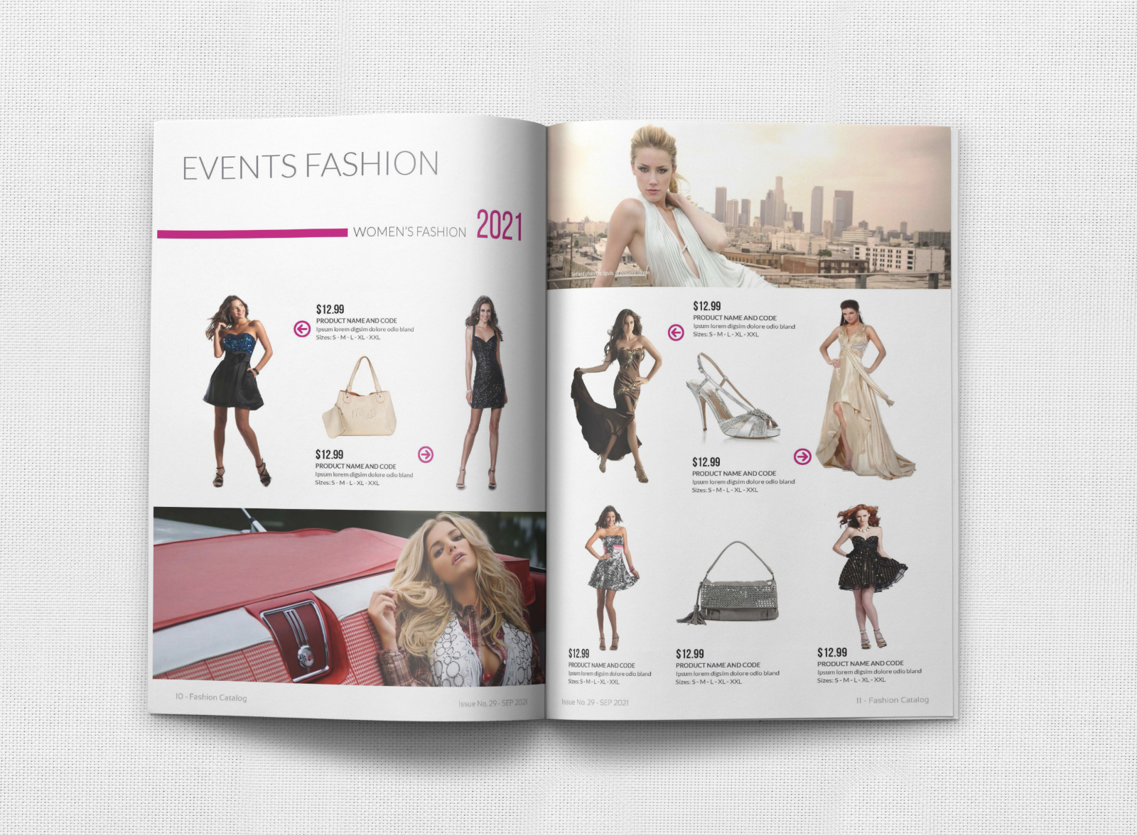 Fashion Catalog Brochure Template 24 Pages by OWPictures on Dribbble