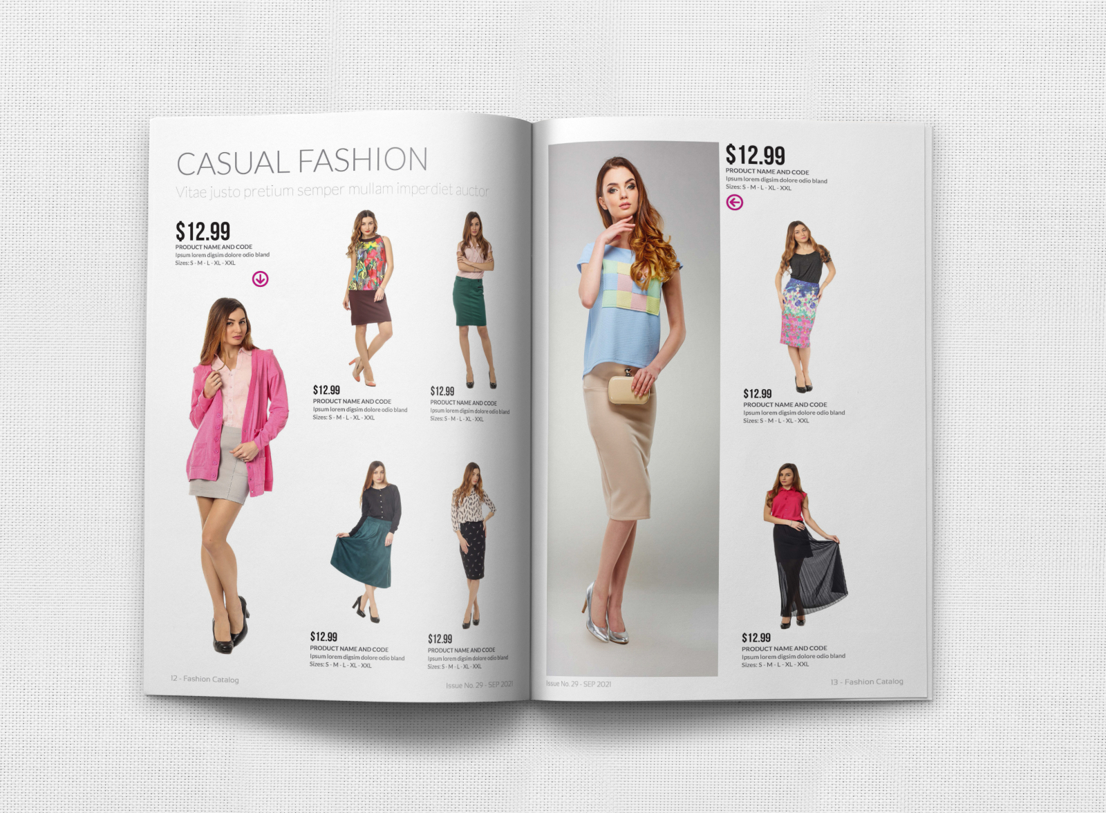 Fashion Catalog Template