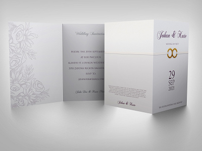 Weeding Invitation Card Template beautiful celebration classic classy couple couple ring elegant engagement card gorgeous invitation invitation card love party save the date stylish wedding wedding card wedding day wedding ring