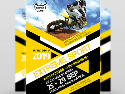 Extreme Sport Flyer Template