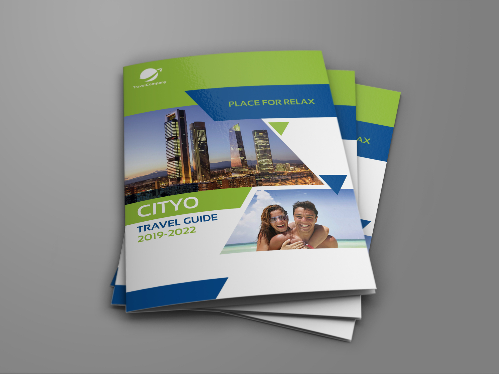 Travel Guide Bi Fold Brochure Template by OWPictures on Dribbble With Travel Guide Brochure Template
