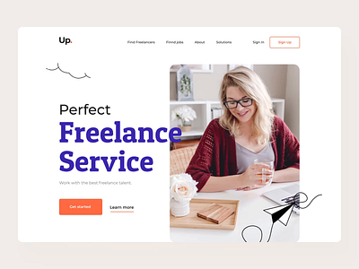 The Uplanсer freelance product page interaction animation dashboard design illustration interaction landing page design motion design motiongraphics product design product page ui ui ux user experience user interface ux
