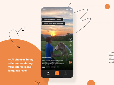The Skidi mobile app presentation android android design animation app black design dog ios jump logo mobile mobile app design motion motion design presentation ui ux video visual design