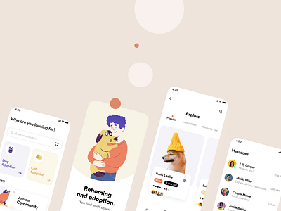 Adopt me mobile app android app android app design android ui design app interaction application application interaction interaction design ios design ios ui design mobile mobile app mobile application design mobile interaction motion design ui user experience user interface ux