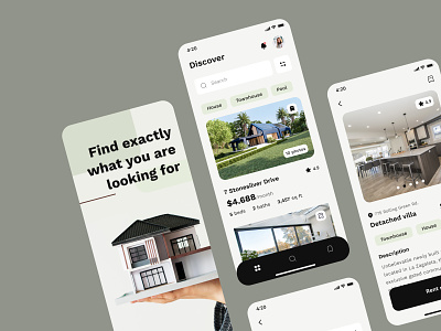 Dream house mobile app