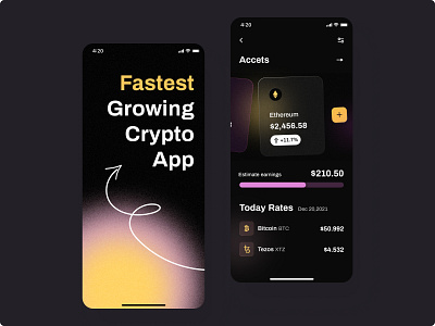 Crypto growing app