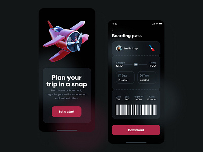 Flying trip app android android app android app design android application app app design application application design design design app ios ios app ios app design ios application mobile app design mobile application ui user experience user interface ux