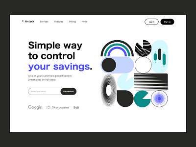 Fintech home page