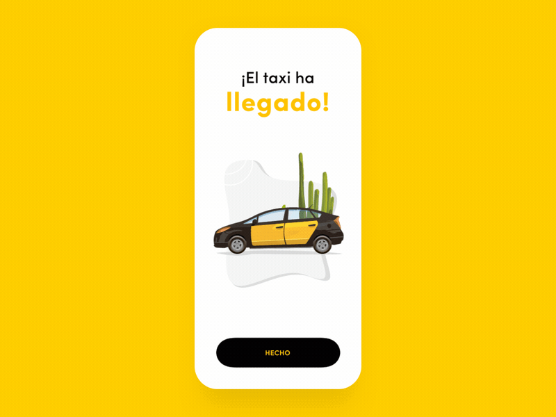 iOS Taxi Application design