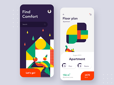 Find your comfort mobile appliaction