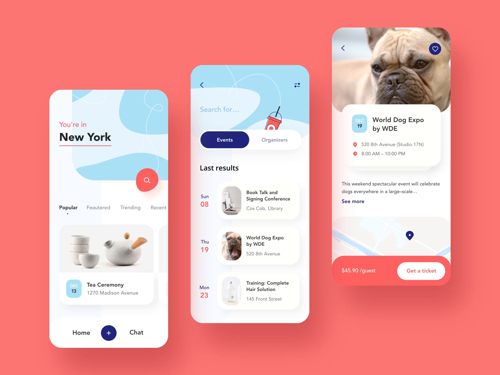 Event Ios Mobile App Animation By Taras Migulko On Dribbble