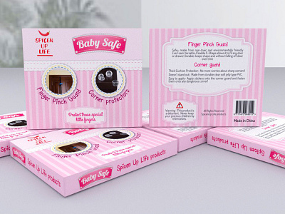 Baby Safe Packaging Box 3d box box design boxdesign branding creative packaging creativebox design eyecatching graphic design illustration pacaging pacakging box packaging packaging illustration packaging point packaging solutions packagingart painting product design