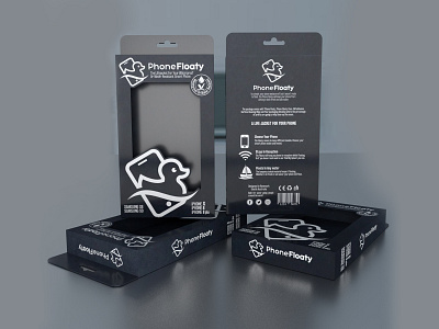 PhoneFloaty Packaging Box 3d box box design boxdesign branding creative packaging creativebox design eyecatching graphic design pacaging pacakging box packaging packaging ideas packaging illustration packaging solutions packaging supplies packagingart painting product design