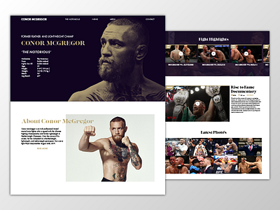 Conor McGregor website