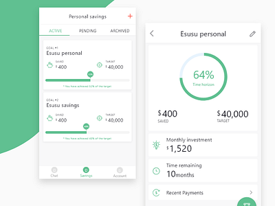 ESUSU app bank design illustration mobile money typography ui ux