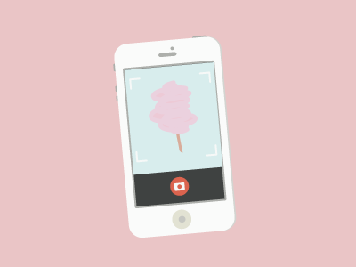 Candyfloss on Instagram candyfloss illustration iphone vector