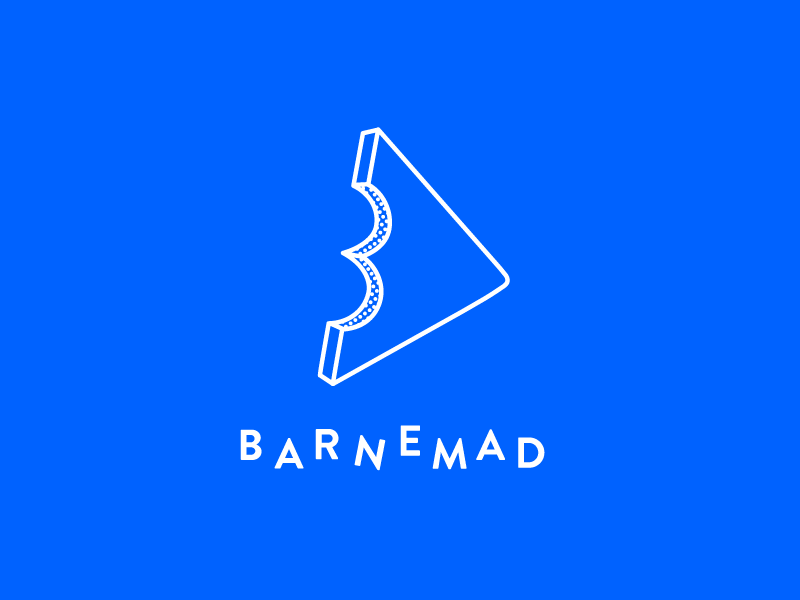 Barnemad bite food identity logo play video