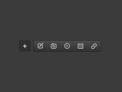 Add Content Menu article calendar content create event icon icons link menu photo post video