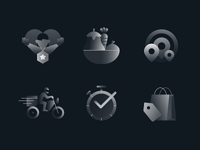 Delivery/Logistics Icons Set