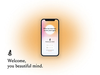 Design Exploration - mymind Sign in. ai app branding design ios iphone login mobile mobile app on boarding ui ux website