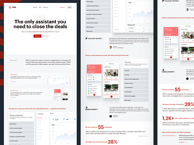 Design Exploration - EMS (EasyMoneySniper) Landing Page branding dashboard design design exploration exploration landing page landingpage sales ui ux web web design website