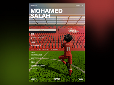 Mo Salah poster