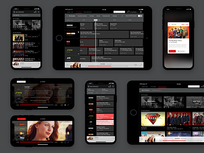 TV App app ios live player popup schedule tv