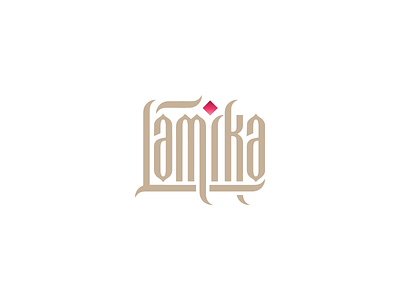 Lamika branding cosmetics lamika logo love