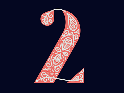 36 Days Of Type - 2 2 36 days of type 36daysoftype dropcap flourish lettering ornamental ornaments