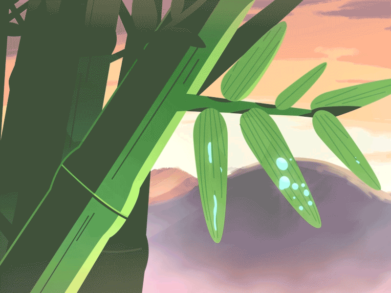 Morning Dew 2d 2d animation 2d motion animation design illustration motion motion animation motion design motion graphic motiongraphics