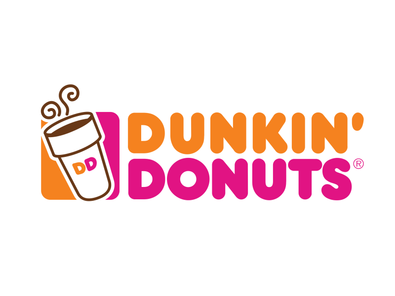 Dunkin Donut's Logo animation 2d after effect aniamtion brand animation gif logo logo animation logo reveal motion graphics
