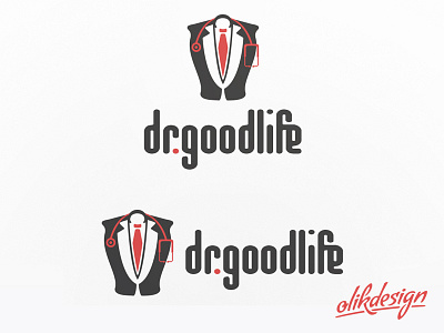 Dr. goodlife logo arzt doc doctor doktor dr goodlife gut leben life logo