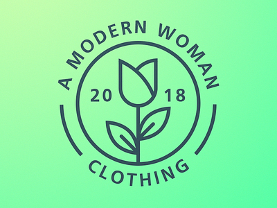 A Modern Woman Clothing Brand brand branding clothing klamotten kleidung logo modern woman