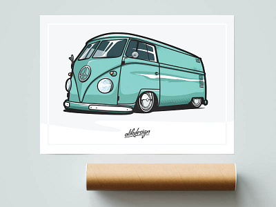 Artwork Poster Volkswagen T1