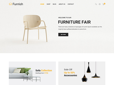 Furnish – Minimal Furniture Shopify Theme