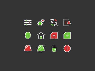 Simple icons