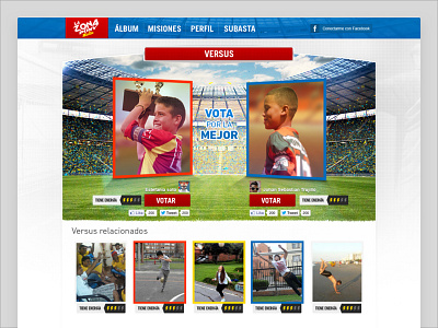 2014 Mundial - Versus brasil sketch soccer ui versus web design world cup